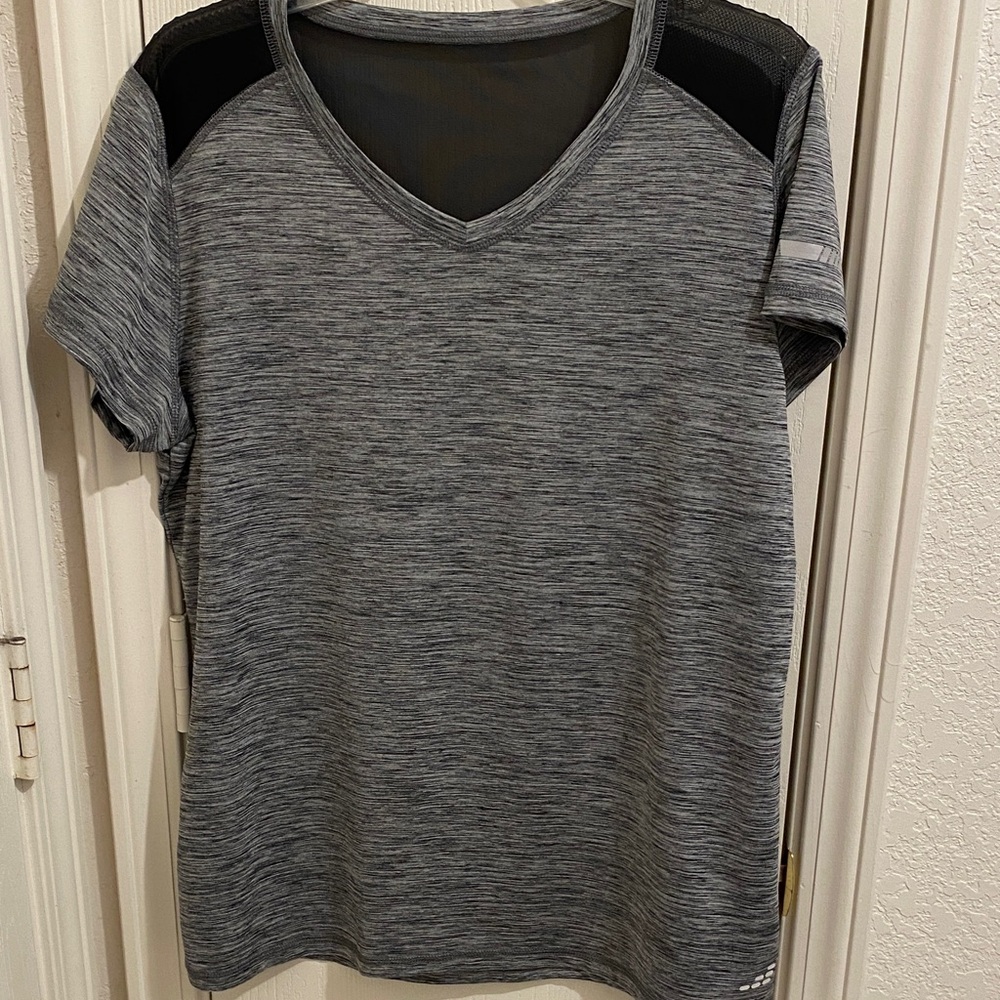 BCG Gray Exercise Tee Shirt Women’s XL
